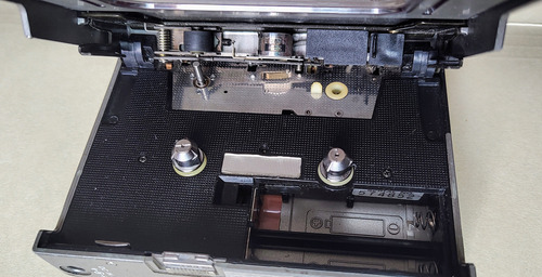 Sony Walkman Cassette Wm-2 Con Case Funcionando Gris (Usado)