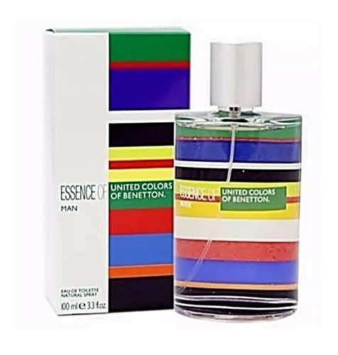  Perfume Benetton Essence Edt 100ml Caballero 100% Original.