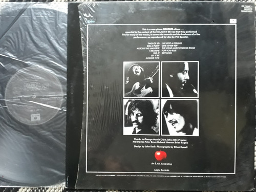 Lp The Beatles Let It Be Stereo 1988 Digitally Remastered (Usado)