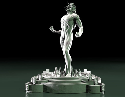 Eren Walls Shingeki No Kyojin Archivo Stl Para Impresion 3d