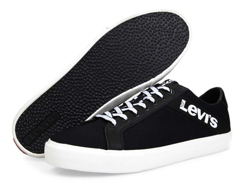 Tenis Levi´s Caballero 230667-1733-59 Lona Negro