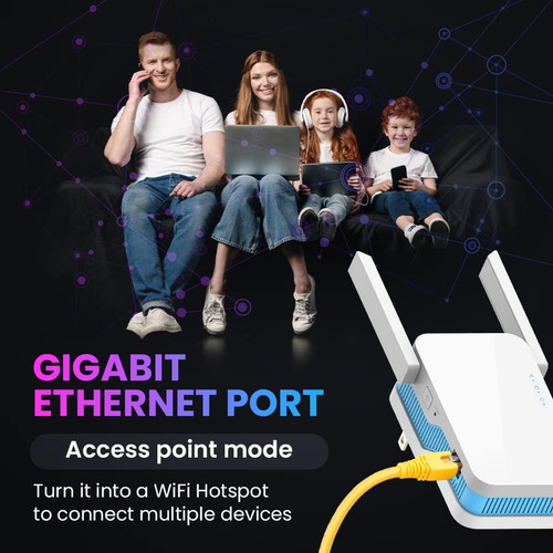 Inalámbrico, Extensor De Internet Wifi, Extensores Wif...