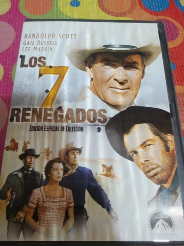 Dvd Los 7 Renegados Randolph Scott Gail Russell