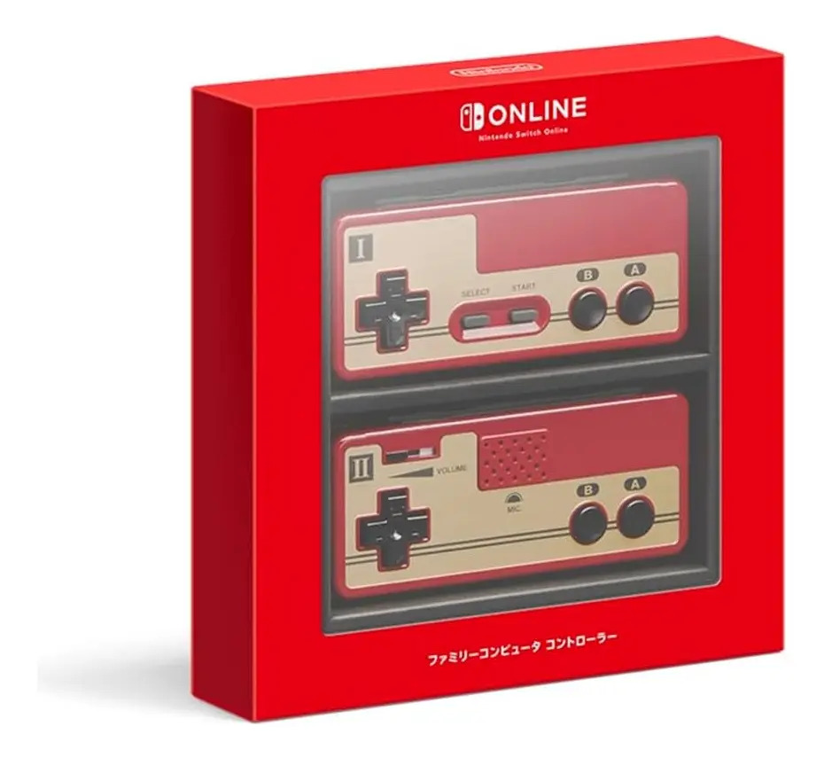 Controle Famicom NES Nintendo Switch Online Vermelho