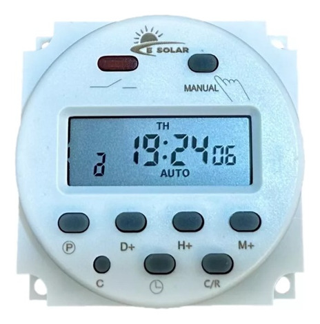 Timer Temporizador Digital E Solar 220v 16a Com Display