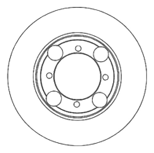 Disco Freno Del (257mm) Hyundai Elantra 94-96