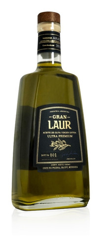 Imagen 1 de 8 de Aceite De Oliva Gran Laur Virgen  Ultra Premium 750ml