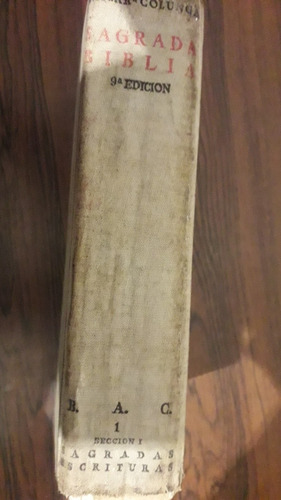 Biblia Nácar Colunga (edición Original '9 Edición')