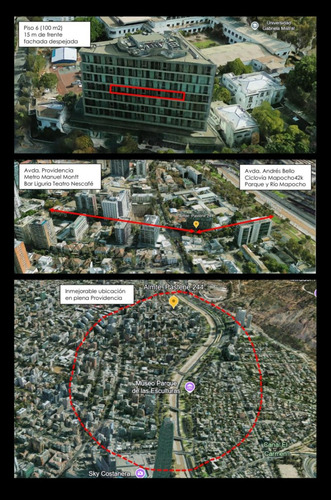 Oficina De 100 M² Con Vista Despejada Almirante Pastene 244
