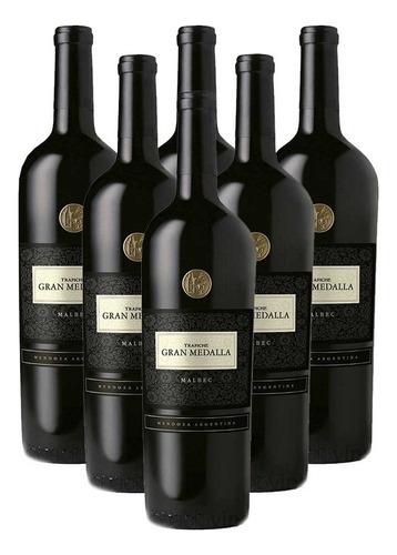 Vino Tinto Trapiche Gran Medalla Malbec 750ml Caja X6