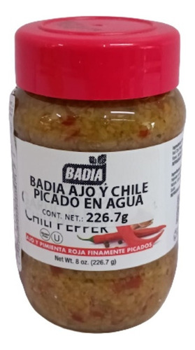 Badia Ajo Y Chile Picado En Agua 226.7g