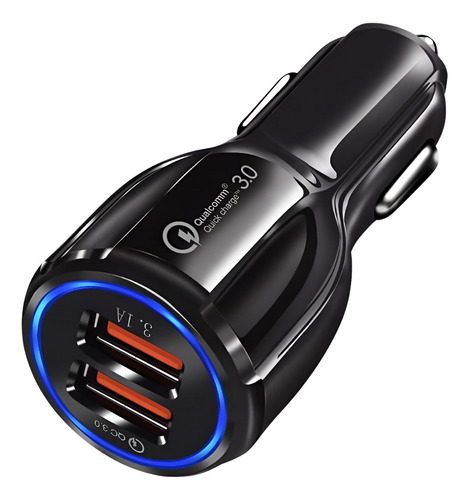  PowerQuickCharge3.0 USB Negro