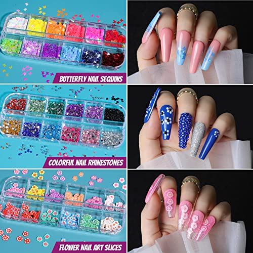 Kit De Uñas Postizas Acrílicas Suministros Para Uñas Postiza