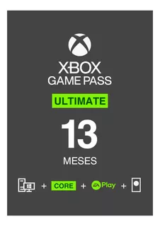 Game Pass Ultimate De 12 + 1 Garantizados