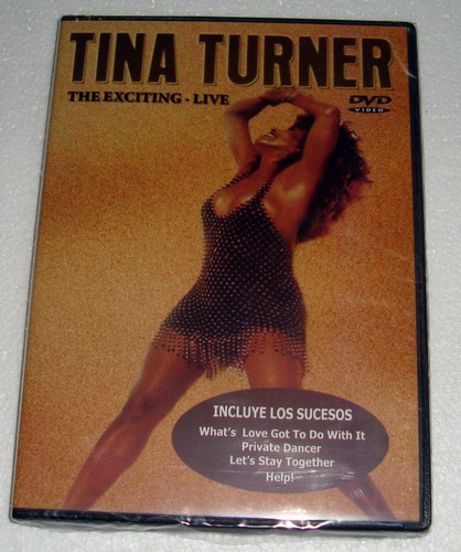 Tina Turner The Exciting Live Dvd Sellado Argentino  / Kktus