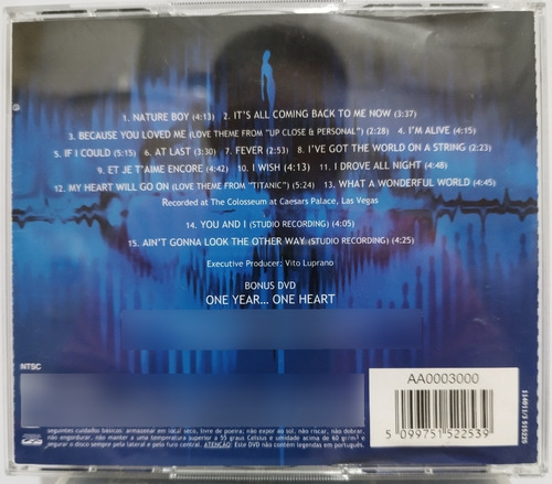 Cd Celine Dion - A New Day... Live In Las Vegas Duplo Usado