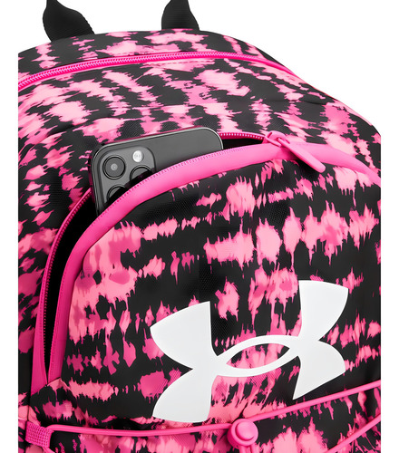 Mochila Urbana Sin Género Con Logo Hustle Sport Under Armour Color Rosa Fluo Diseño de la tela Tie dye