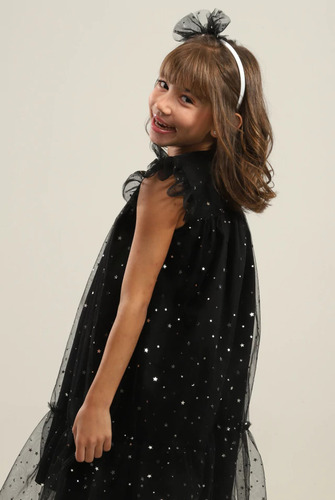 Vestido Infantil Clarissa - Festa Estrelas