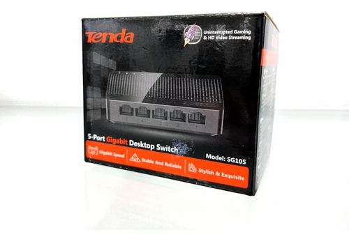 Switch Tenda 5 Puertos Gigabit Sg105