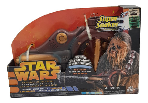 Star Wars Lanzador De Agua Wookiee Chewbacca 2005 Hasbro