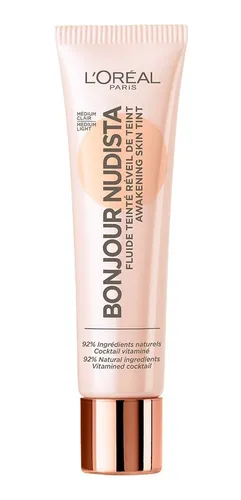 Base Loreal París Bonjour Nudista Bb Cream Medium-light X 30