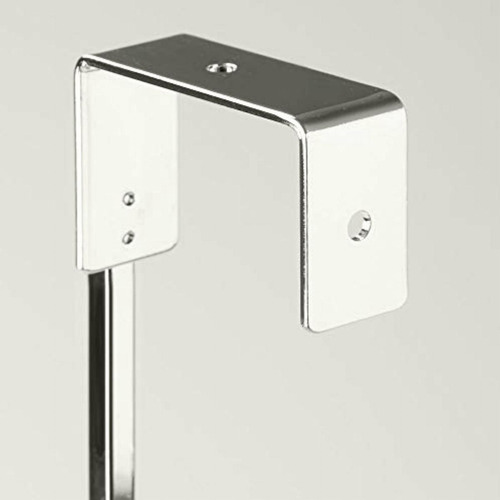 Interdesign York Over-the-shower-door 3-bar Towel Rack, Color Cromado
