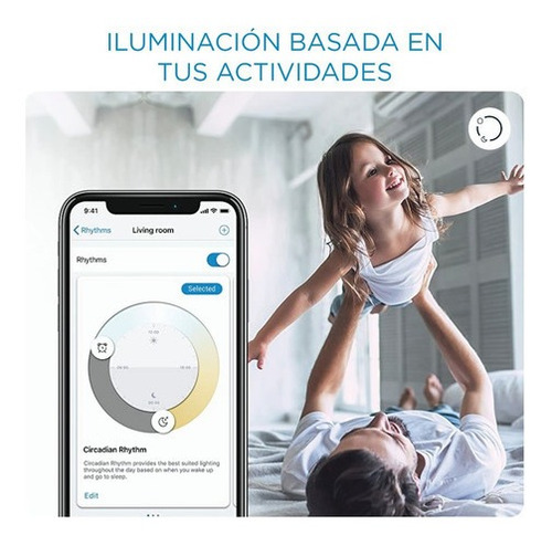 Imagen 9 de 9 de Wiz Downlight Inteligente 24w Luz Cálida Y Fría Wi-fi X4 Un.