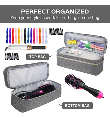Travel Carrying Case Winzedge For Revlon One-step Hair Dryer