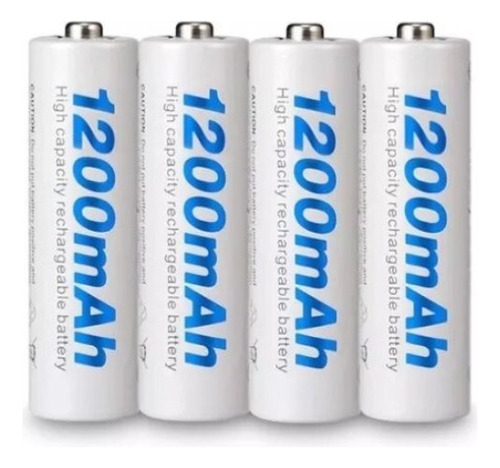 Pilas Recargables Beston Aa 1200 Mah X 4 Unidades Packs 