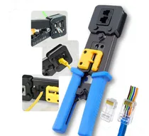 Comprar Crimpador Rj45 Rj12 Rj11 Ethernet Cabo Rede Conector Vazado