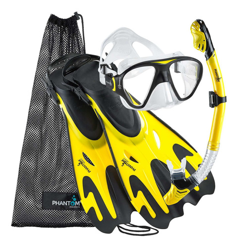 Phantom Aquatics Navigator Mask Fin Snorkel Set