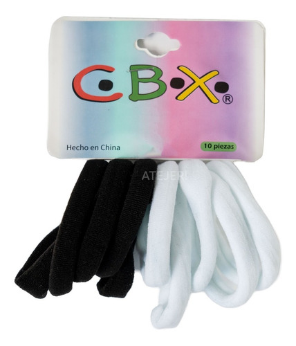 Gomitas Para El Cabello Cbx Toalla Paquete X 10 Unidades