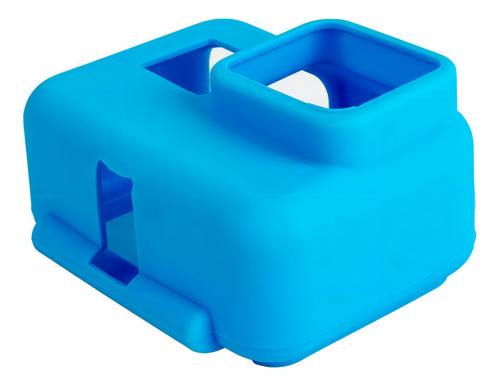 Capa Protetora Em Silicone Câmeras Gopro Hero 567 Black-azul
