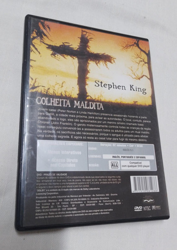 Dvd Colheita Maldita ( 20856 ) (Usado)