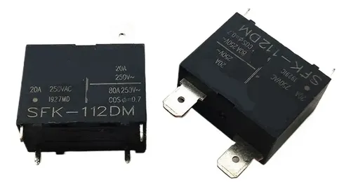 5 PEZZI RELÈ SFK-112DM 20A 250VAC DIP-4 – PER ELETTRONICA GENERALE