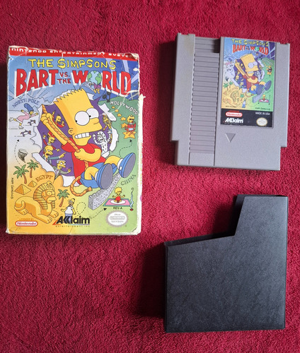 Bart Vs The World Nintendo Nes Original (Usado)