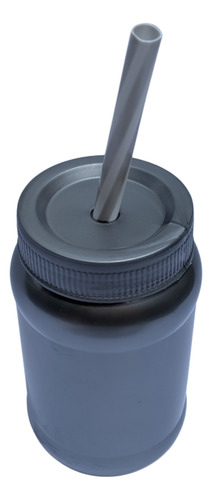 120 Vasos De Fiesta Neón Con Tapa Popote Cilindro Reusable Plata