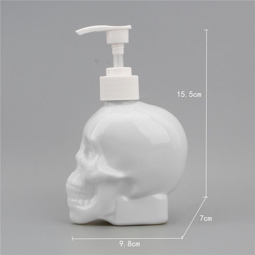 Dispensador De Jabón Con Forma De Calavera, Diseño Gótico, E