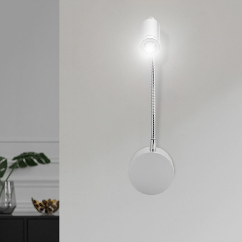 Lámpara De Pared Led Flexible De 1 W, Ajustable, Montada En