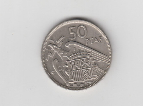 Moneda España 50 Pesetas Año 1957 (59) Sin Circular
