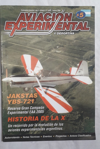 Revista Antigua * Aviacion Experimental Y Deportiva * N° 12