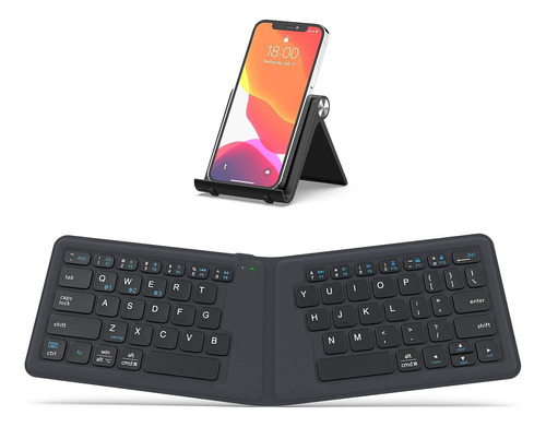 Teclado, Iclever Bluetooth Plegable P/ Ios, Android Y Window