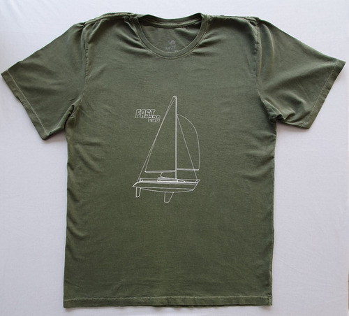 Camiseta  Veleiro Fast 230 - Verde Estonada