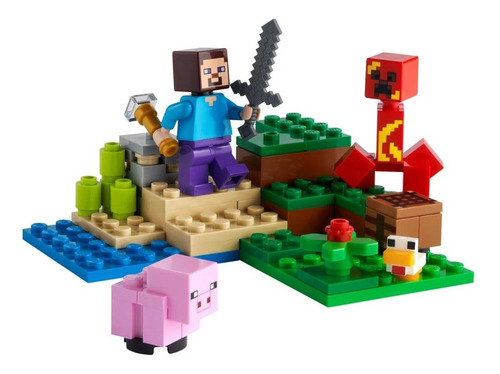 Imagem 3 de 5 de Lego Minecraft - A Emboscada Do Creeper - 21177