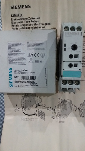 Timer Multifuncion Siemens 3rp1505-1bq30