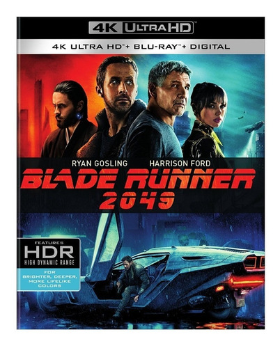 Blade Runner 2049 En 4k Ultra Hd + Blu-ray + Copia Digital