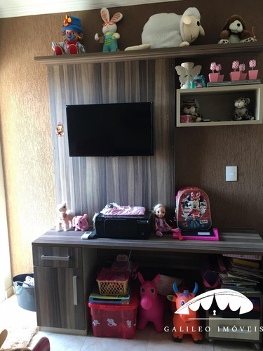 Imagem 6 de 19 de Vende-se Lindo Sobrado Com Fino Acabamento No Jd Sarapiganga - Jundiaí - 2 Dormitórios Com Armários - Cozinha Planejada, Vaga Para 3 Carros. - Ca00579 - 67657583