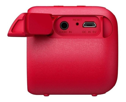 Parlante Sony Extra Bass XB01 portátil con bluetooth rojo
