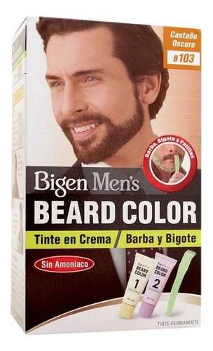  Tinte Para Barba Beard Color #b103 Castaño Oscuro