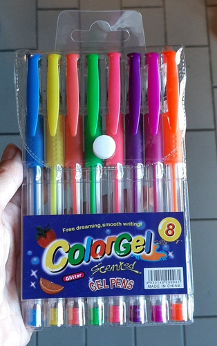 Kit De 6 Bolígrafos Color Neón Escolar Y De Oficina